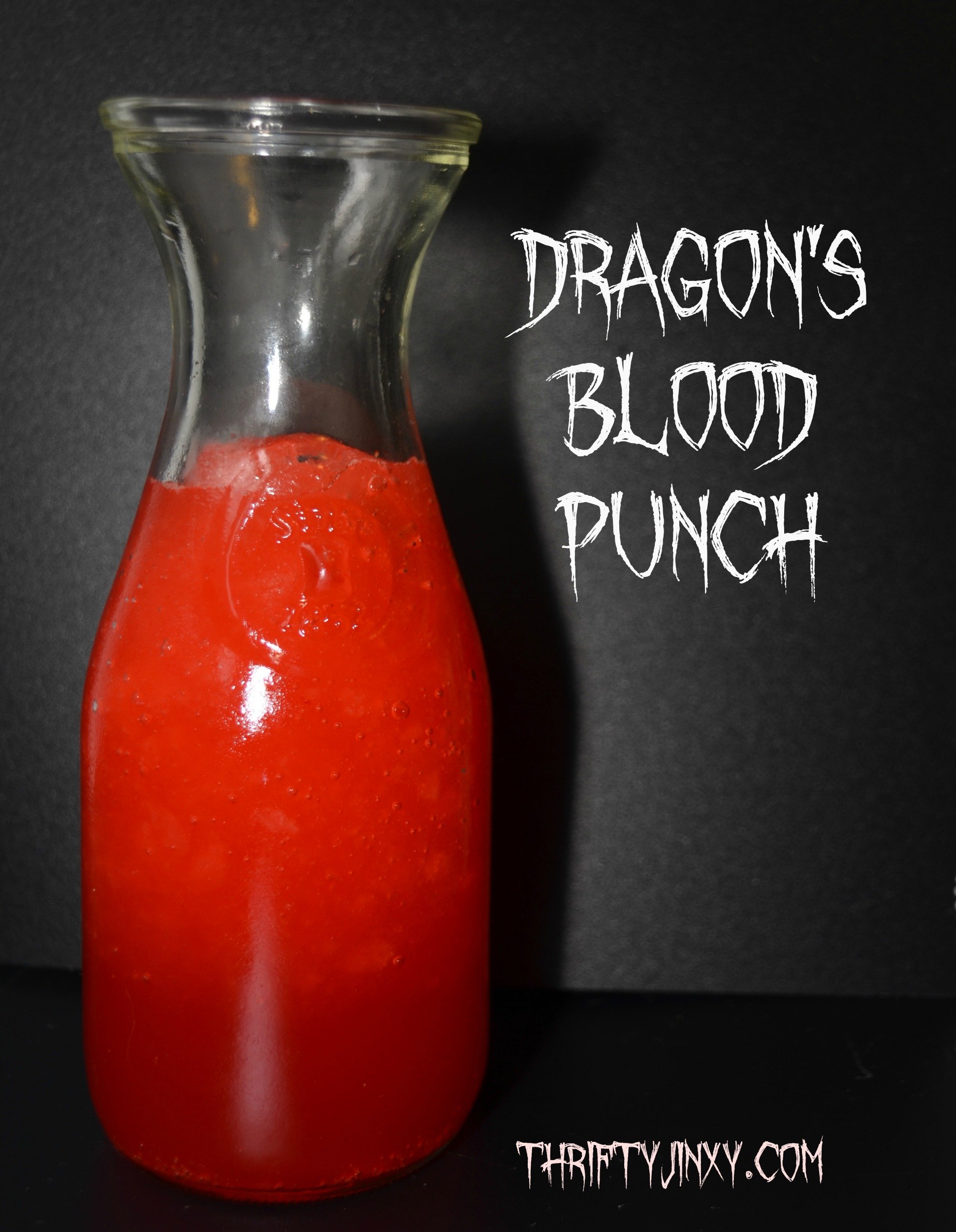 Dragon’s Blood Red Halloween Punch Recipe - Thrifty Recipes