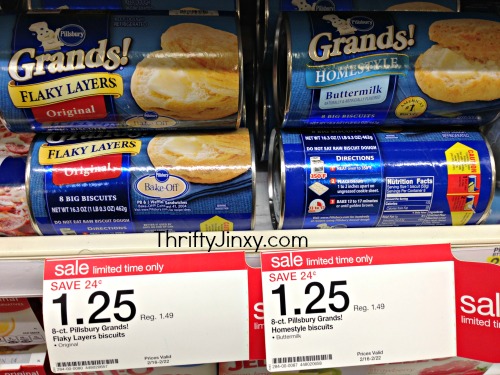 $.25 Pillsbury Biscuits at Target with Coupon Stack! - Thrifty Jinxy