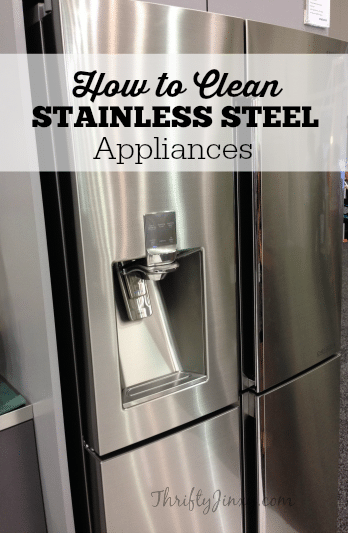 how to remove rust from stainless steel refrigerator