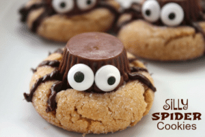 Silly Halloween Spider Cookies Recipe