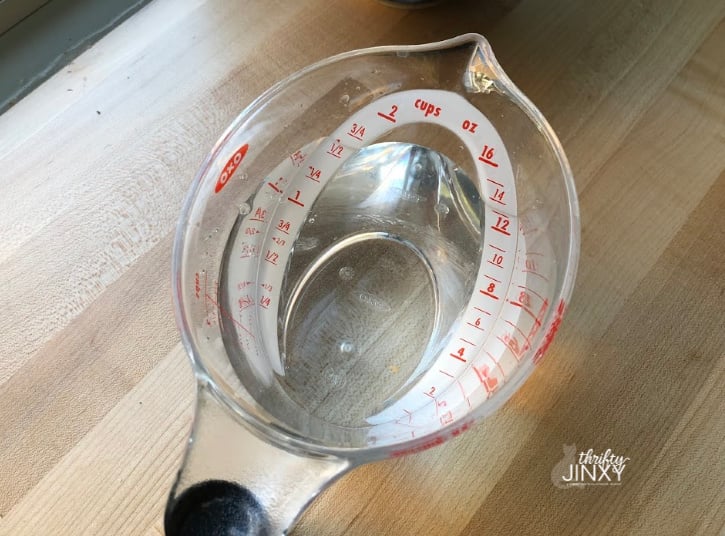 Top View Measuring Cup
