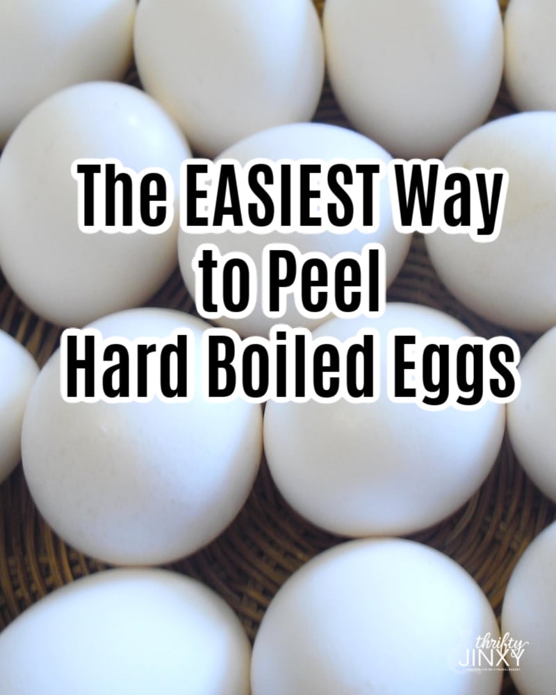 easy to Peel Hard Boiled Eggs