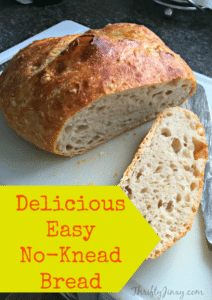 Easiest No Knead Bread Recipe - Thrifty Jinxy