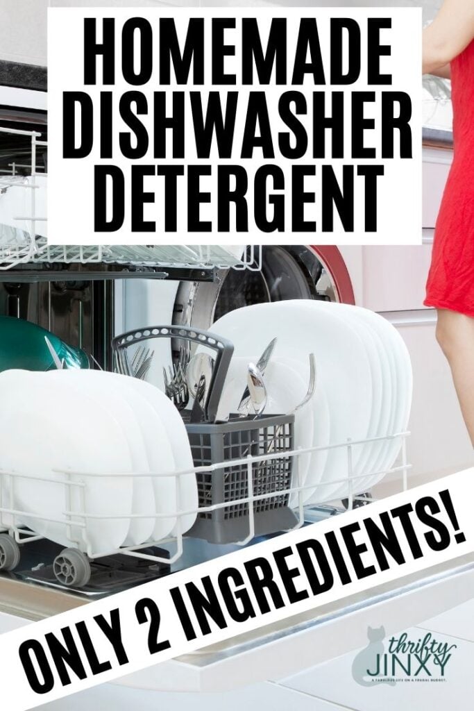 HOMEMADE DISHWASHER DETERGENT