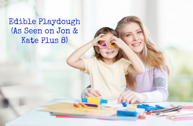 Edible Playdough - Thanks to Jon and Kate Plus 8