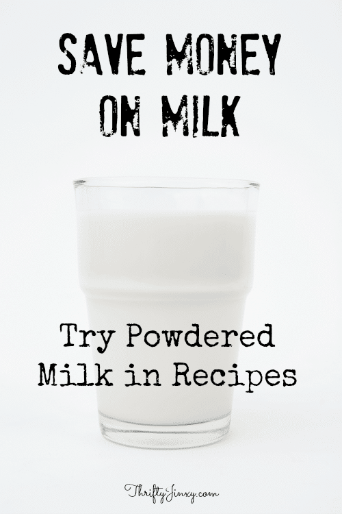 Powdered Milk for Recipes