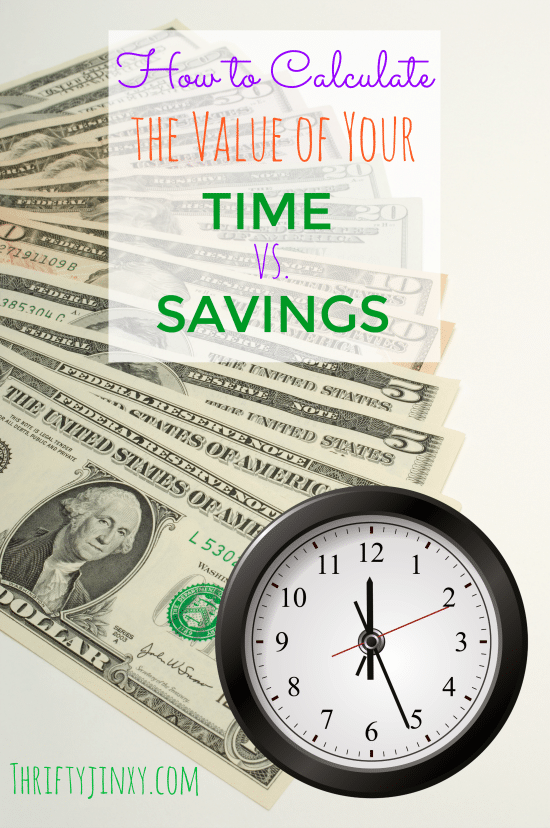 How to Calculate the Value of Your Time vs Savings