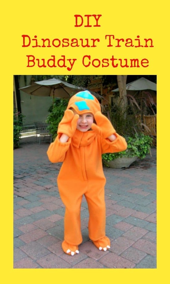 Use these instructions to make your own DIY Dinosaur Train Buddy Costume.