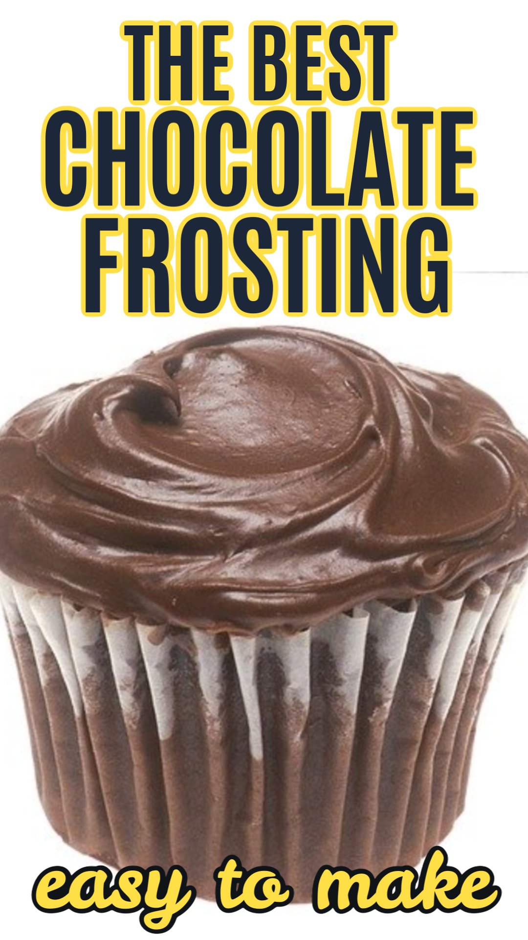 Easy Chocolate Frosting Recipe - The Best Ever! - Thrifty Jinxy