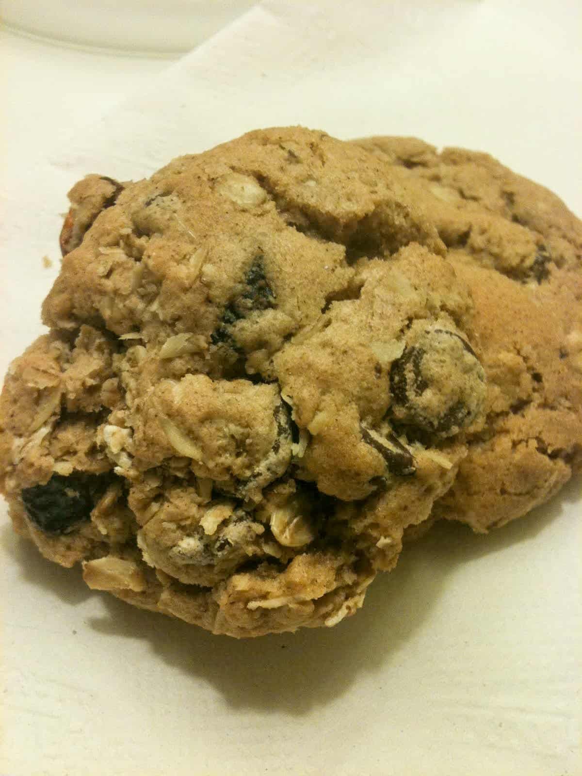 crispy on the outside chewy on the inside cookie