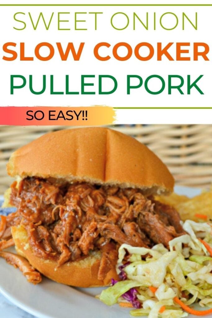 sweet onion slow cooker pulled pork (1)