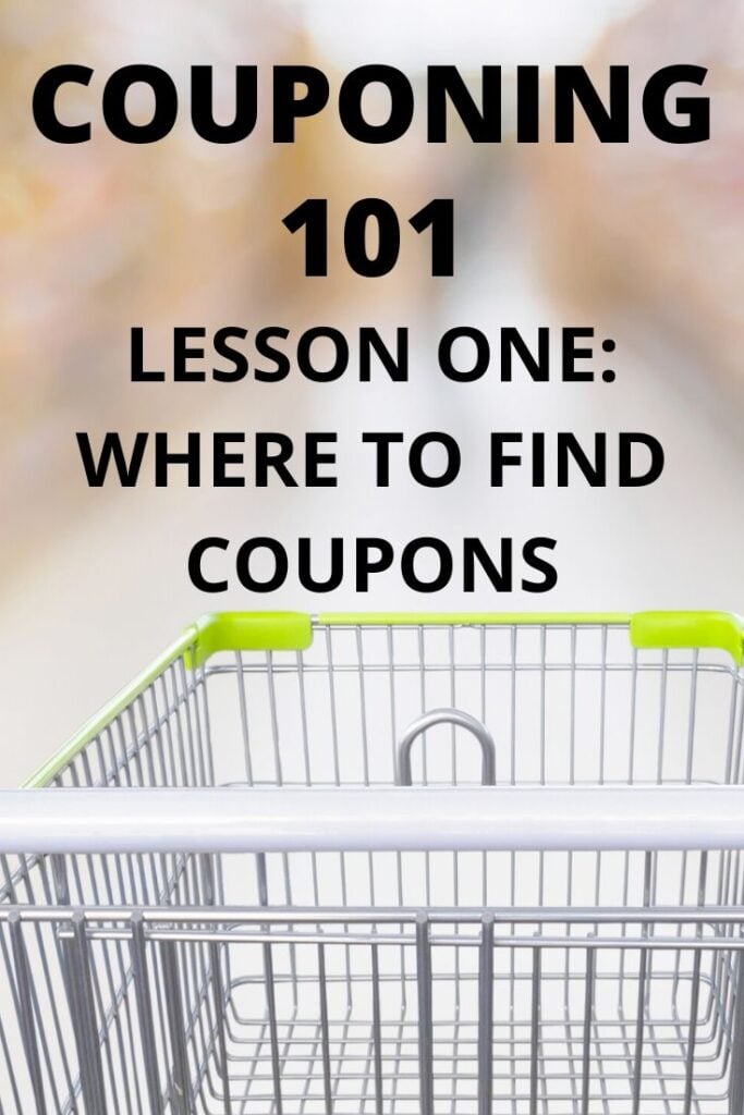 COUPONING 101 SHOPPING CART