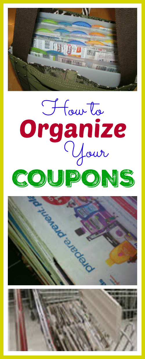 How to Organize Your Coupons