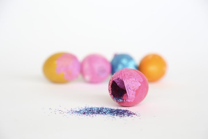 cascarones Glitter Eggs