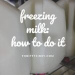freezing milk tutorial