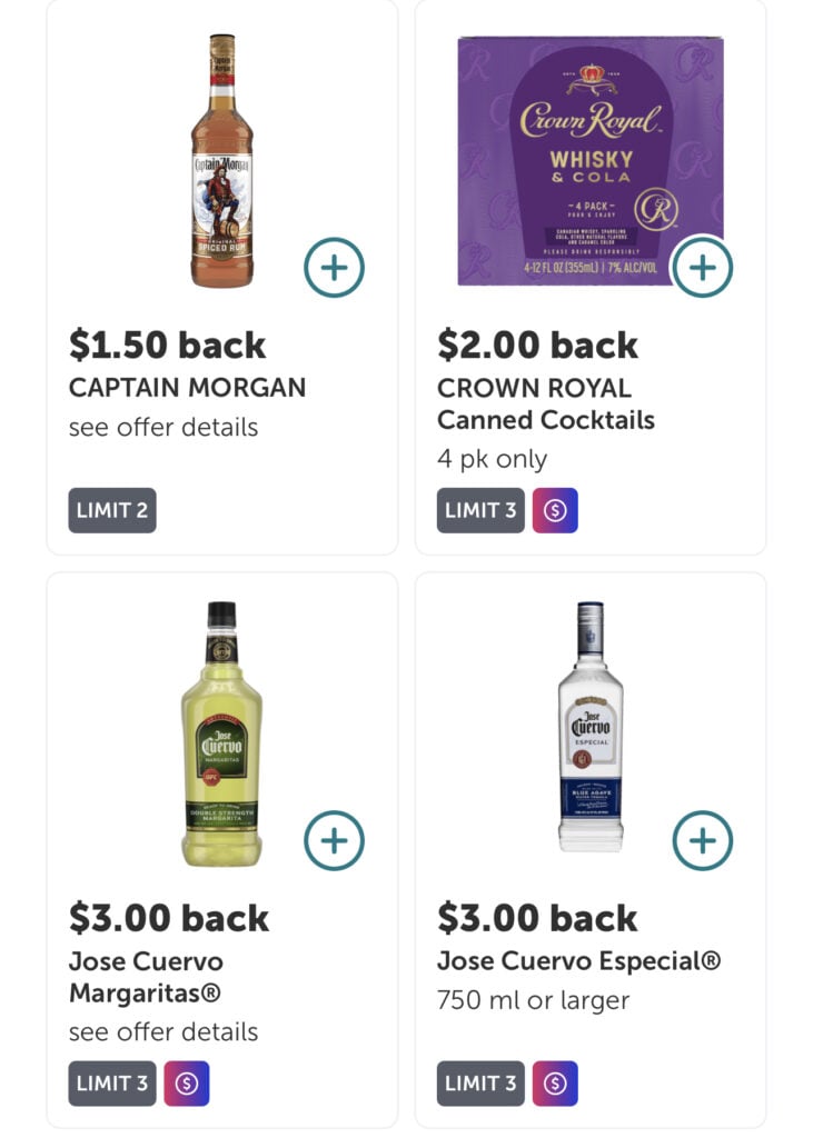 Liquor Rebate Offers from Ibotta