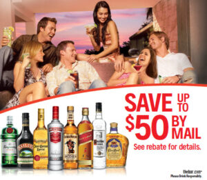 Liquor Mail in Rebate up to $50 - Captain Morgan, Bailey's, Johnny ...