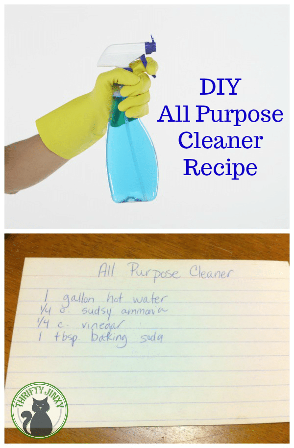 DIY All Purpose Cleaner Recipe