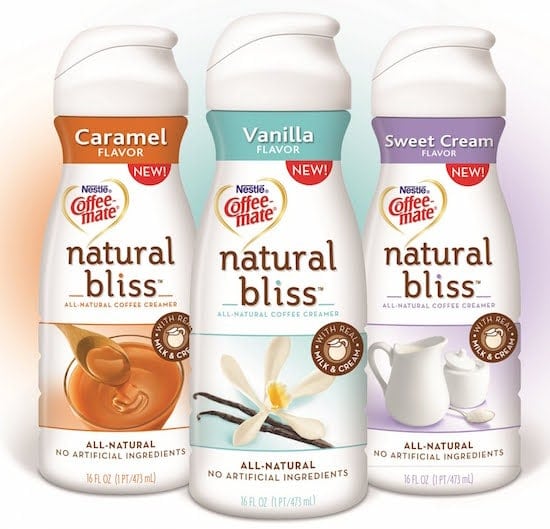 Coffee-­mate Natural Bliss Creamer Review