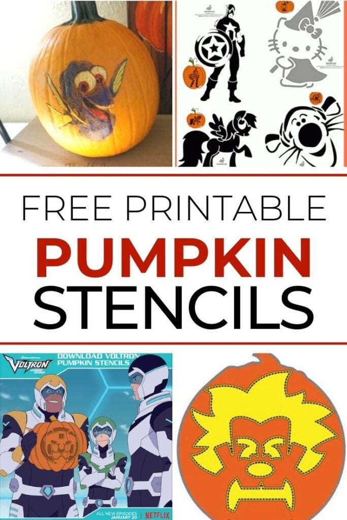 FREE PRINTABLE PUMPKIN STENCILS