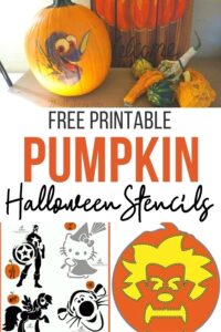 FREE Printable Pumpkin Stencils: Avengers, Hello Kitty, Disney, Scooby ...
