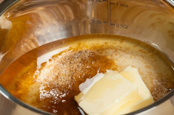 butter brown sugar pan