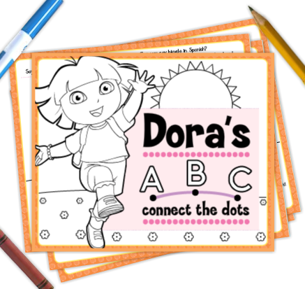 Dora Activity Pages