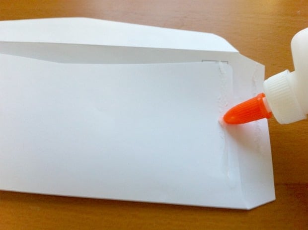 junk mail envelope upcycle