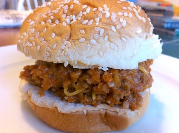 stretch your beef sloppy joes recipe with bulgur wheat