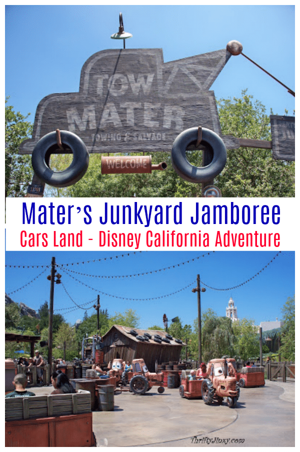 Maters Junkyard Jamboree Cars Land