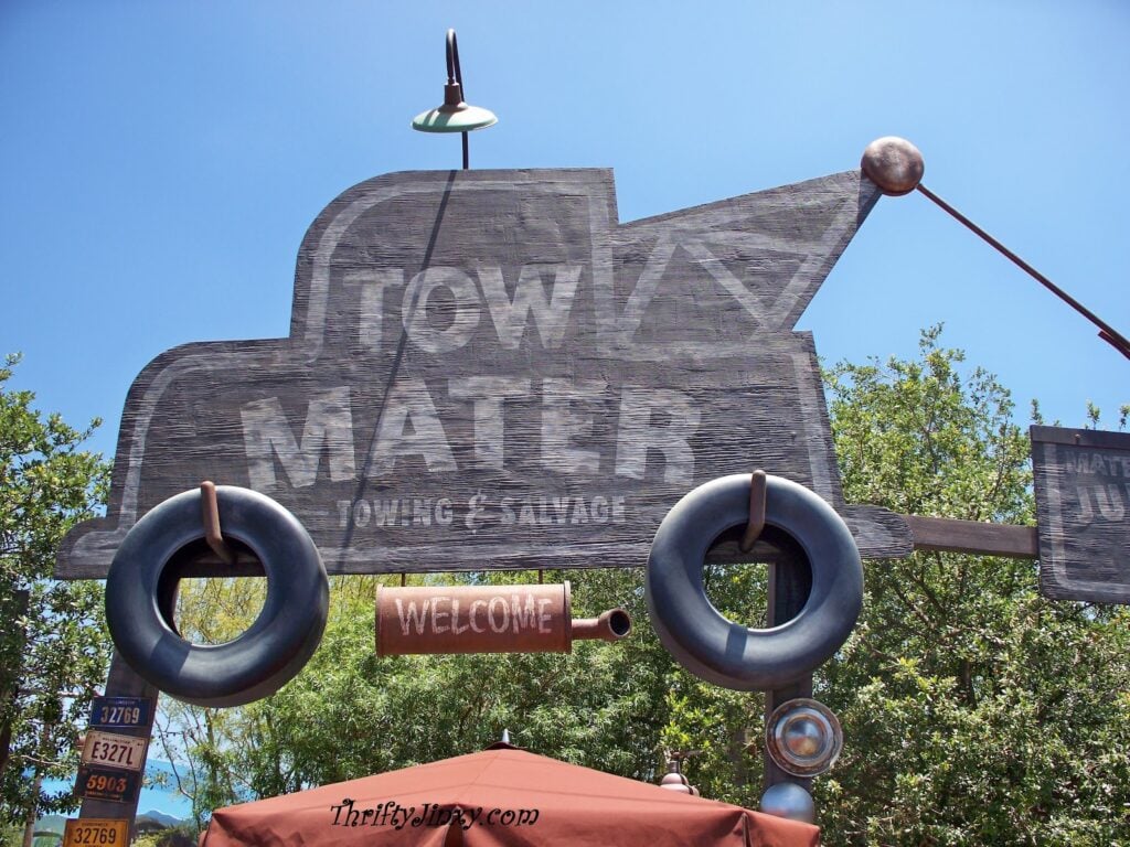 Mater’s Junkyard Jamboree - Cars Land at Disney California Adventure Park