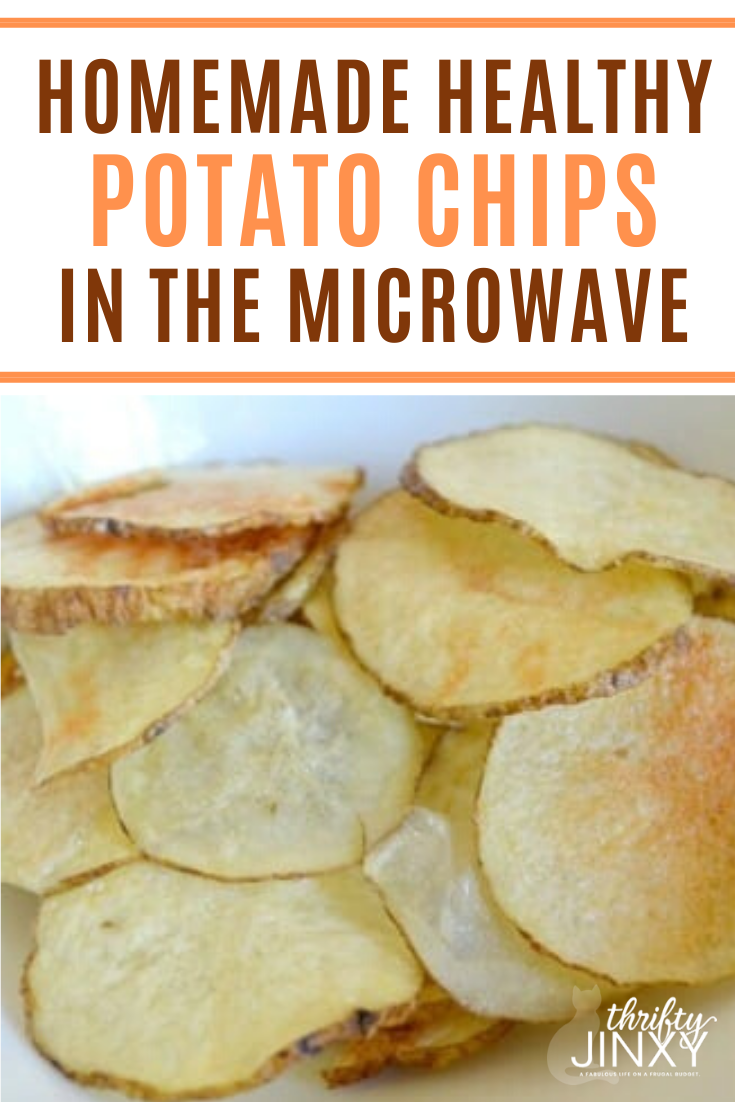 Recipe Make Your Own Homemade Healthy Potato Chips in the Microwave