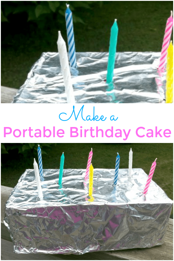 How to Make a Portable Birthday Cake