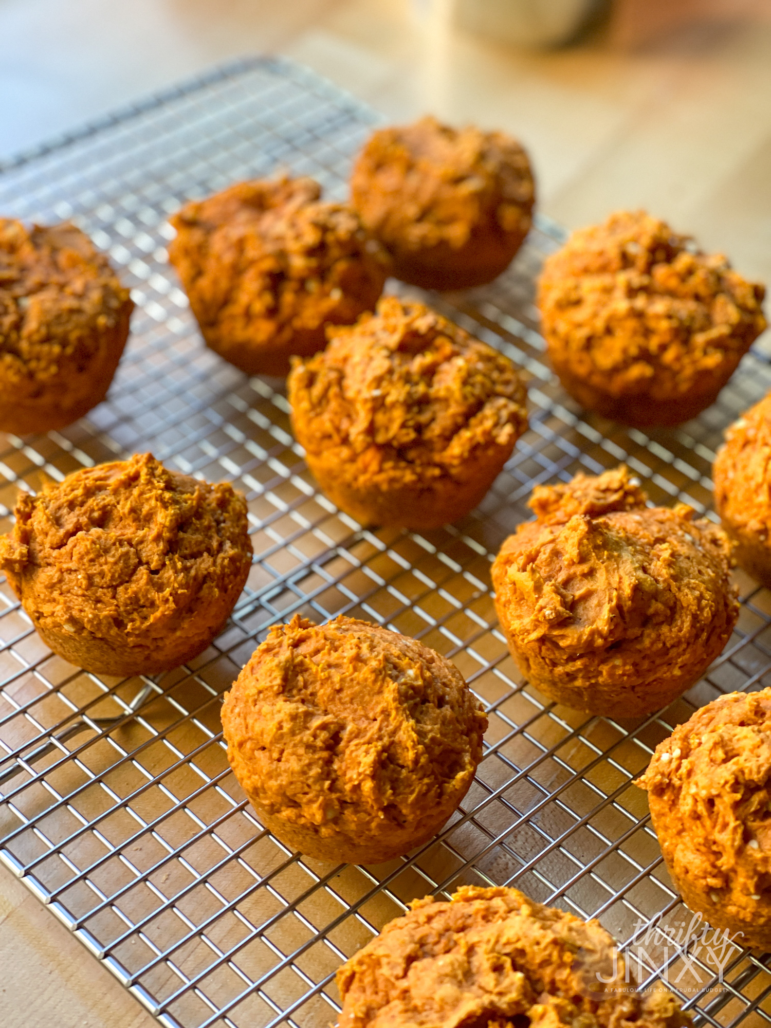Recipe Super Easy Pumpkin Muffins from Cake Mix Thrifty Jinxy