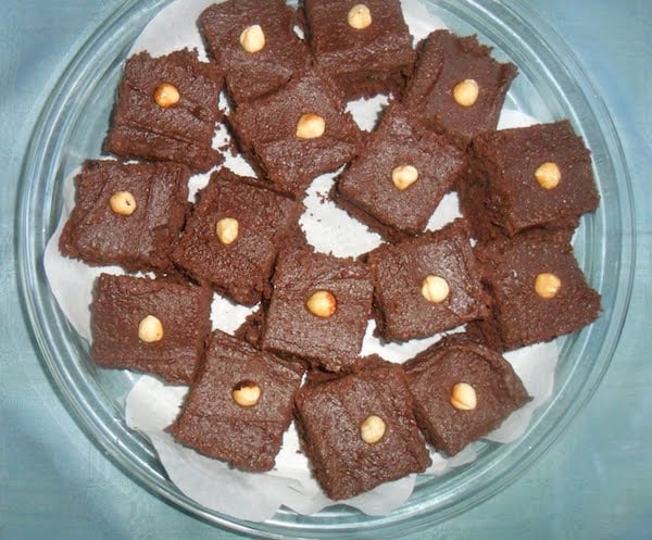 nutella brownies