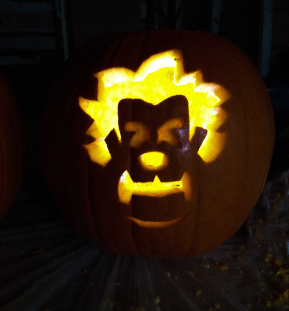 wreck it ralph pumpkin carving (1)