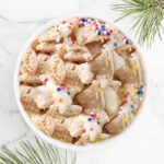 Sugar Cookie Chex Mix in Bowl
