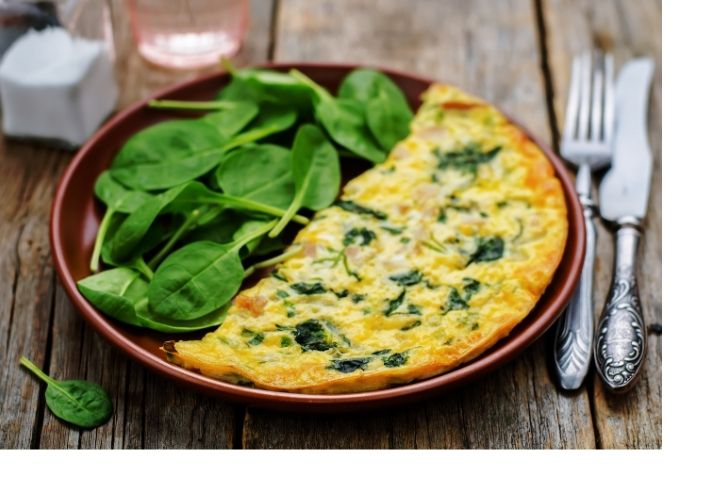 Greek Omelet with Spinach and Feta (1)