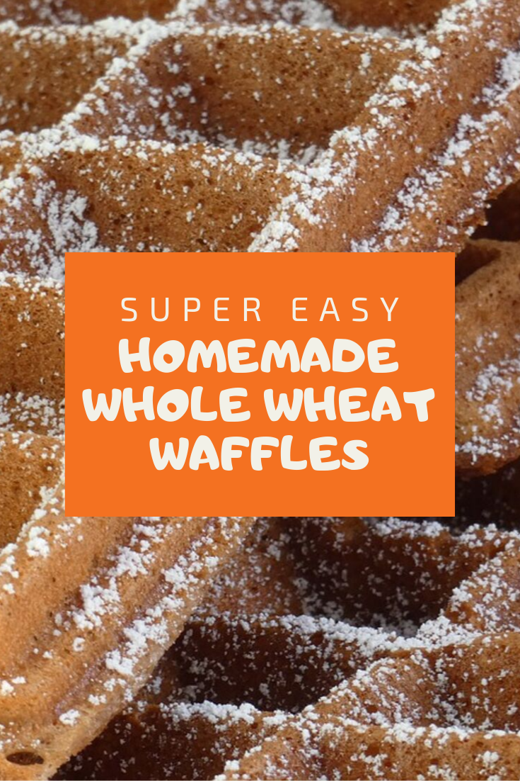 Easy Homemade Whole Wheat Waffles Recipe Thrifty Jinxy