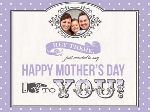 Mother's Day Vintage Charm Greeting