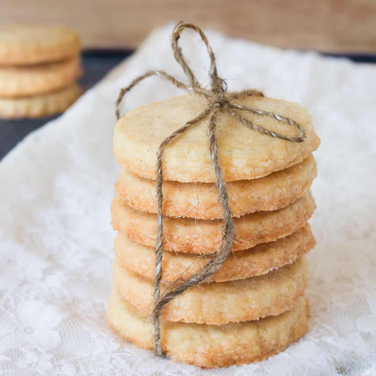 Not Too Sweet Sugar Cookies