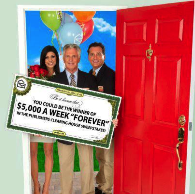 Publishers Clearing House $5000 Per Week Forever