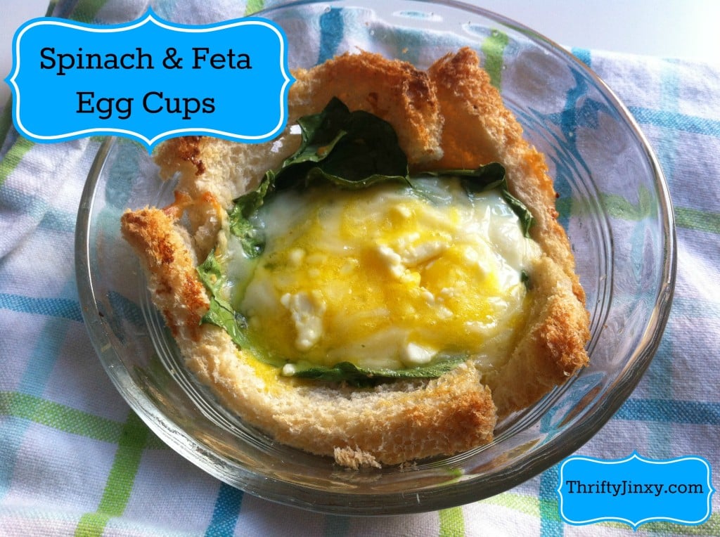 Spinach Feta Egg Cups Recipe