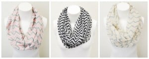 chevron scarves