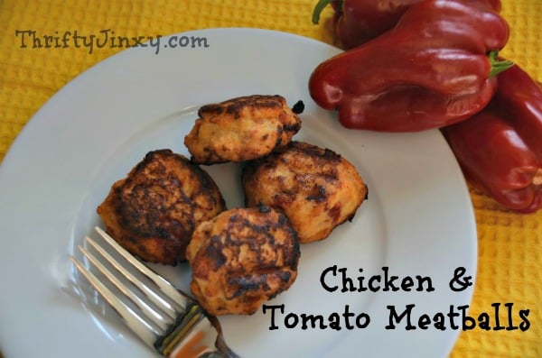 Chicken and Tomato Meatballs Recipe