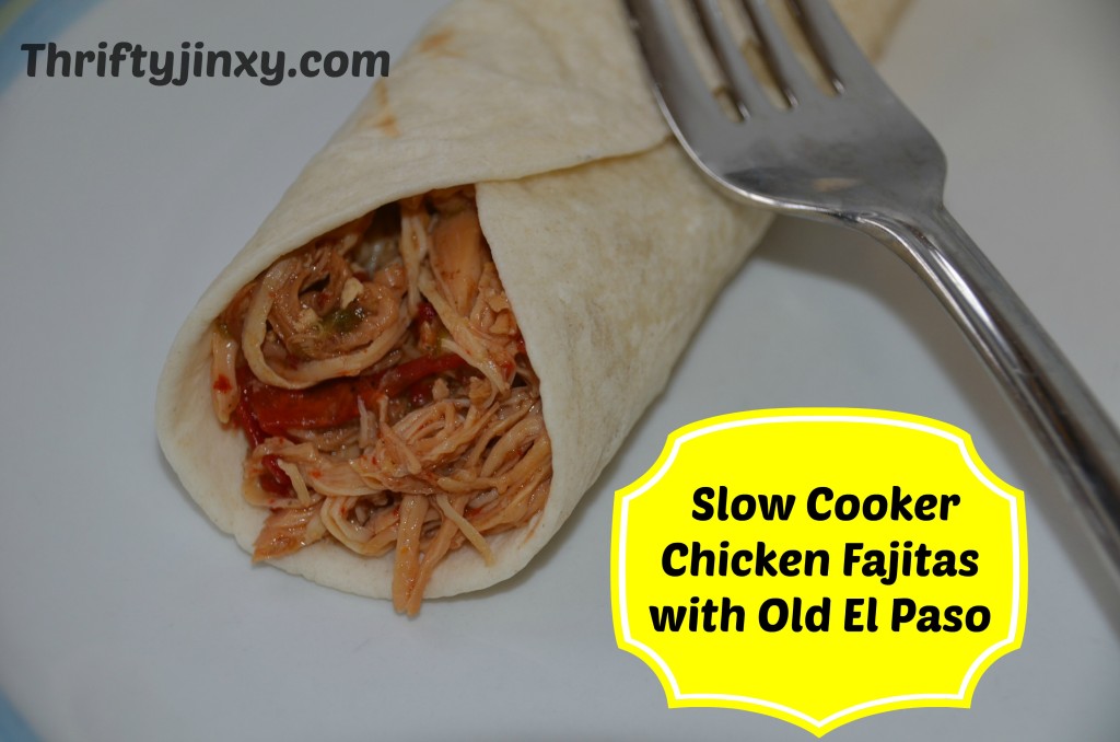 Slow Cooker Chicken Fajitas Recipe Thrifty Jinxy