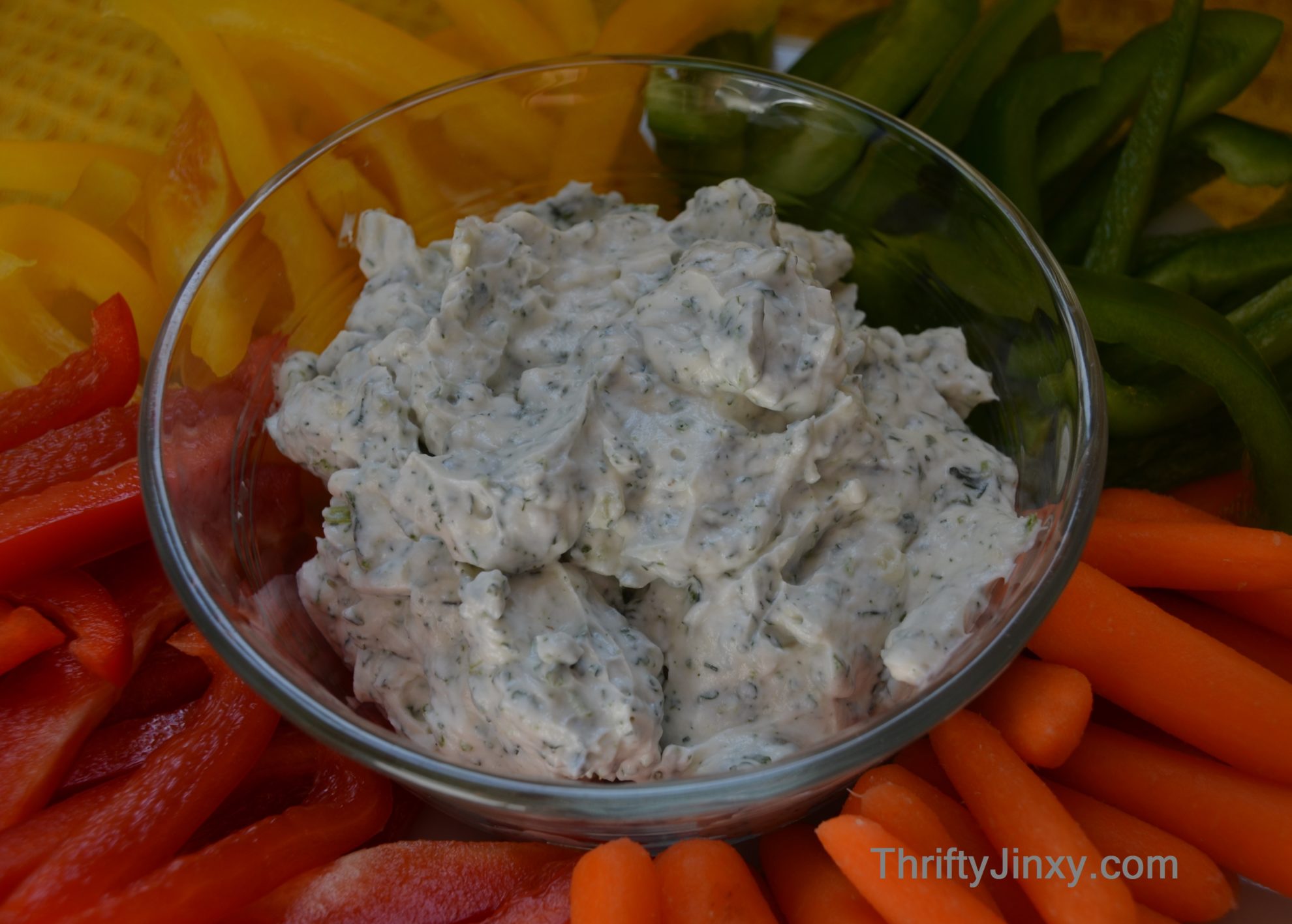 Easy Creamy Onion Dip Recipe It's LowFat Too! Thrifty Jinxy