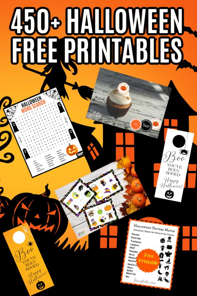 450 Halloween Free Printables