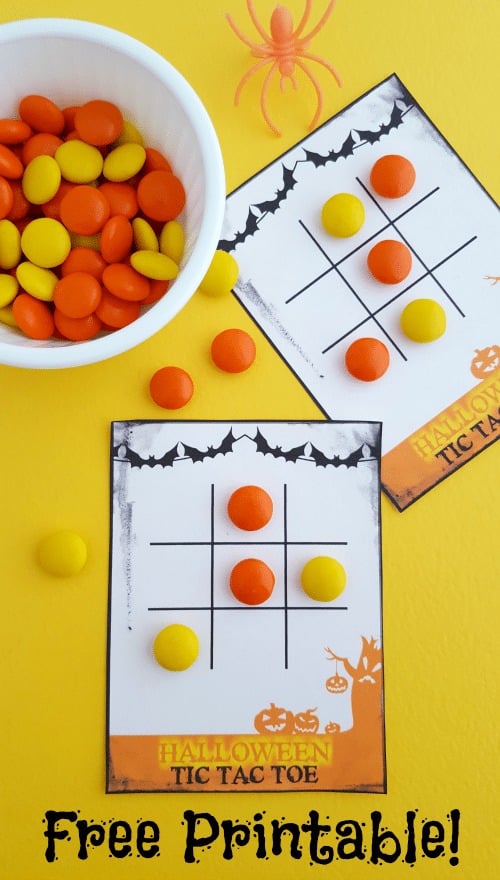 Halloween Tic Tac Toe Game