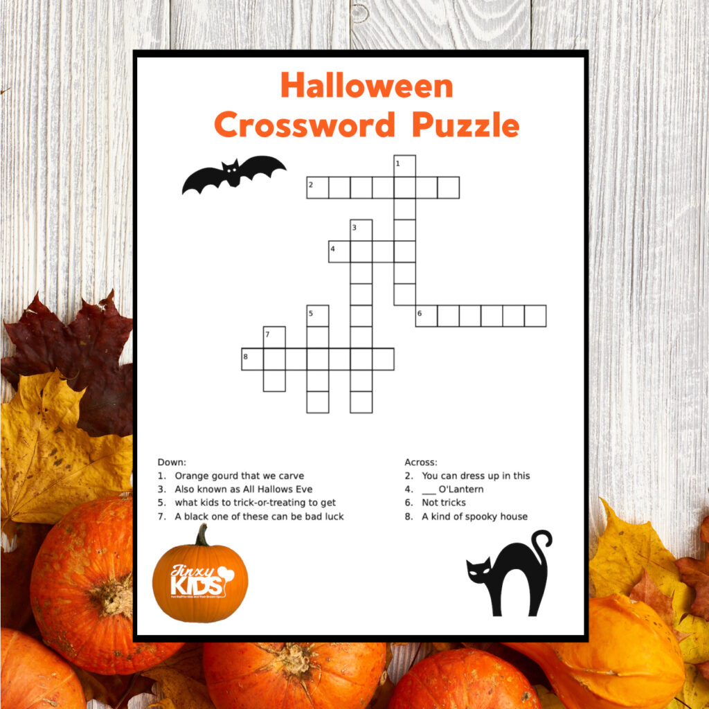 Halloween CROSSWORD PUZZLE (1)